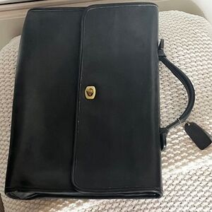 Vintage coach briefcase